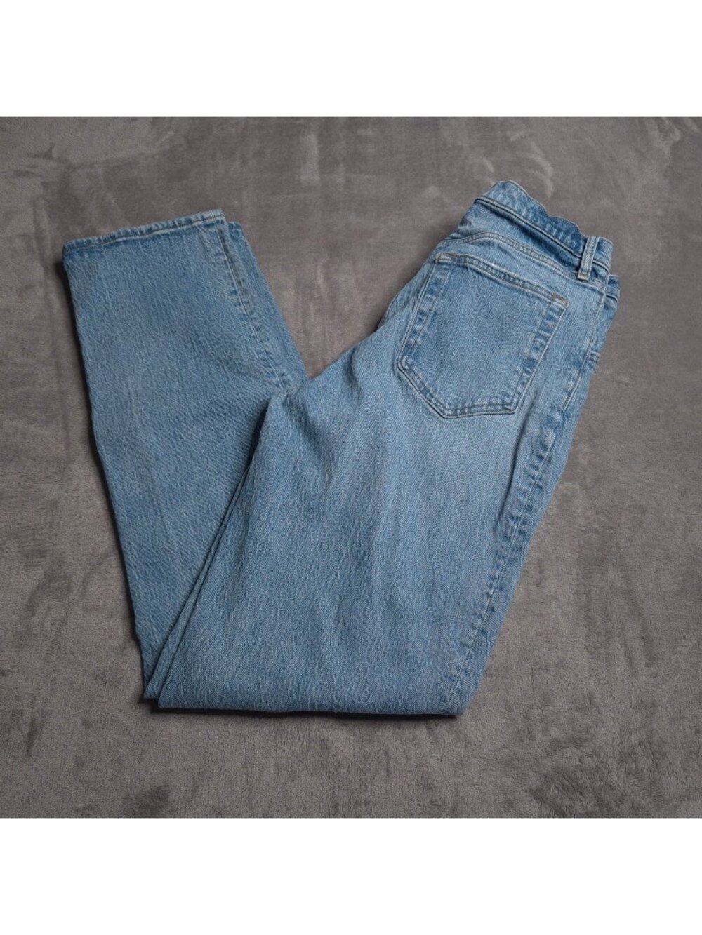 Abercrombie & Fitch The 90s Straight Ultra High Rise Jeans 10 XL Light Wash